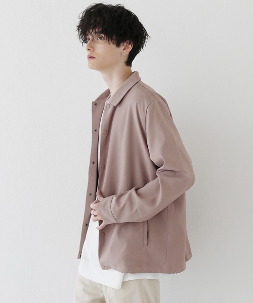 ASTRONOMY(アストロノミー)の「ストレッチアーバンコーチジャケット(ブルゾン・メンズ・ブラック/グレー/ネイビー/ストライプ/ベージュ系その他4/ベージュ系その他2/ベージュ系その他3/ベージュ系その他/ブラウン/ベージュ/チャコール/グレー系その他/ブラック系その他2/ブラック系その他/グレー系その他2/ブラウン系その他/ブルー系その他/オフホワイト/ブルー/グレー系/ブラウン系・S/M/L/XL)」の16枚目の写真