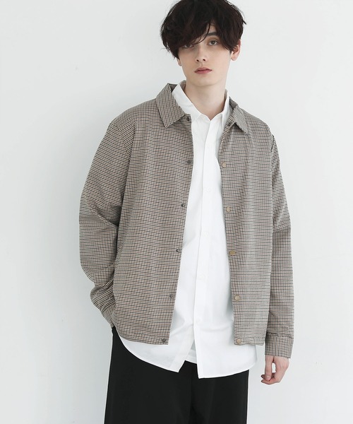 ASTRONOMY(アストロノミー)の「ストレッチアーバンコーチジャケット(ブルゾン・メンズ・ブラック/グレー/ネイビー/ストライプ/ベージュ系その他4/ベージュ系その他2/ベージュ系その他3/ベージュ系その他/ブラウン/ベージュ/チャコール/グレー系その他/ブラック系その他2/ブラック系その他/グレー系その他2/ブラウン系その他/ブルー系その他/オフホワイト/ブルー/グレー系/ブラウン系・S/M/L/XL)」の17枚目の写真