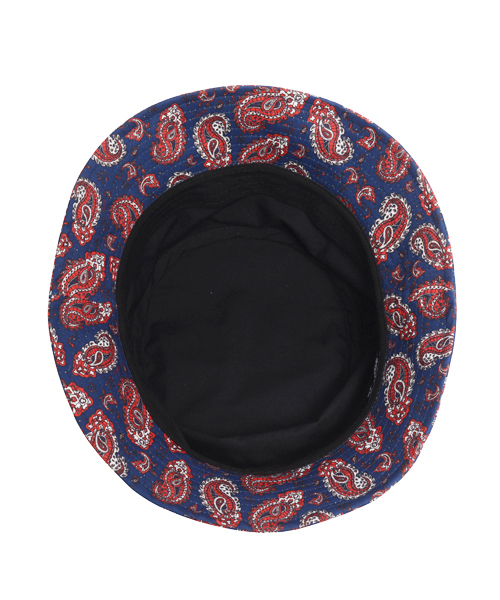 XLARGE（エクストララージ）の「PAISLEY BUCKET HAT（ハット・メンズ・ブラック/ネイビー・MEDIUM/LARGE）」の3枚目の写真