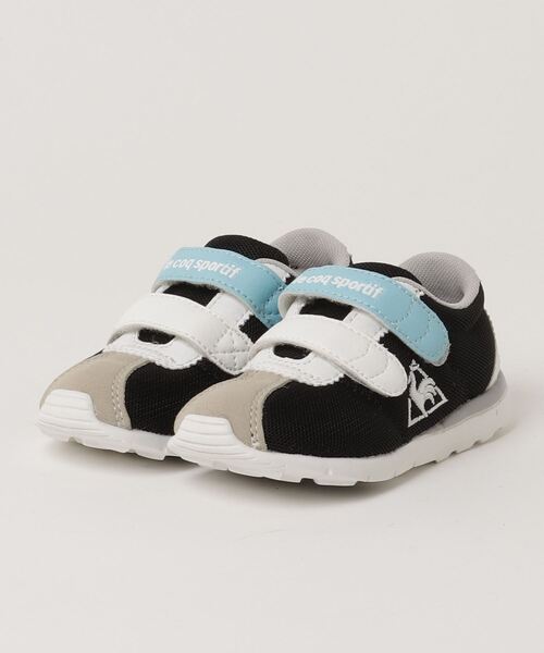 LE COQ(ルコック)の「le coq sportif MONTPELLIER 4 NY F (ブラック/サックス)(スニーカー・キッズ・ブラック・14.0cm)」の1枚目の写真