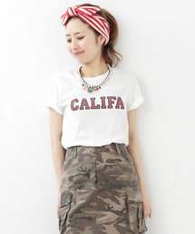 Ray BEAMS | *Ray BEAMS / Califa ロゴ Tシャツ(Tシャツ/カットソー)