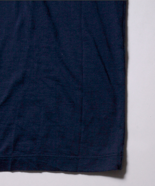 AMERICAN RAG CIE(アメリカンラグシー)の「marka × AMERICAN RAG CIE 別注SMILY Tシャツ∴(Tシャツ/カットソー・メンズ・オフホワイト/ネイビー・1/2)」の13枚目の写真