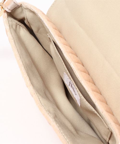 flower（フラワー）の「シーンバッグ（ショルダーバッグ・レディース・ブラック/アイボリー・FREE）」の5枚目の写真