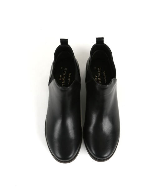 VIVIAN（ヴィヴィアン）の「Vサイドゴアデザインショートブーツ（ブーツ・レディース・ブラック/ダークブラウン/キャメル・LL/S/M/L）」の16枚目の写真