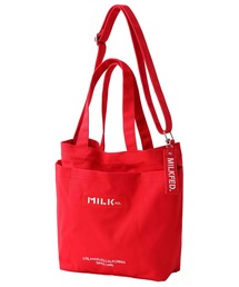 BAR AND UNDER LOGO BIG CANVAS BAG / ロゴ キャンバストートバッグ /A4収納