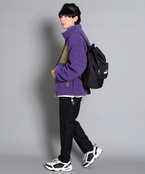 PUMA(プーマ)の「∴WEGO/PUMA 2WAYプールバッグ(ショルダーバッグ・メンズ・ライム/ブラック・FREE)」の4枚目の写真