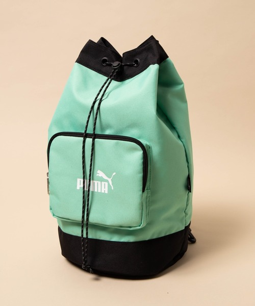 PUMA(プーマ)の「∴WEGO/PUMA 2WAYプールバッグ(ショルダーバッグ・メンズ・ライム/ブラック・FREE)」の9枚目の写真