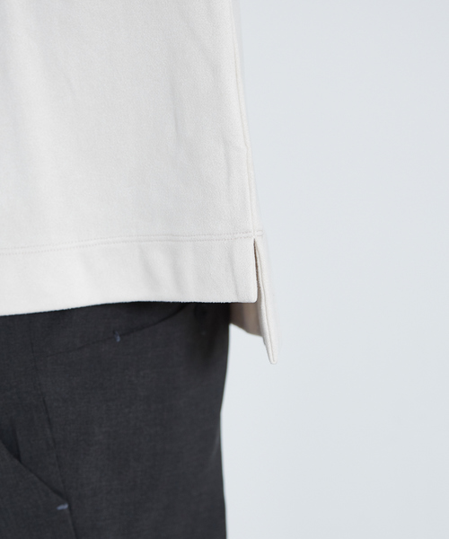 MYSELF ABAHOUSE（マイセルフアバハウス）の「【MYSELF ABAHOUSE】裏毛フェイクスエード プルオーバー（スウェット・メンズ・ホワイト/ブラック/サックスブルー/オレンジ系その他・46/48）」の10枚目の写真