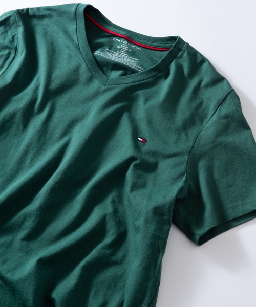 MEDM バイカラー Vネック バラ刺繍 ポロジャン 半袖 Tシャツ MEDM バイカラー Vネック バラ刺繍 ポロジャン 半袖 Tシャツ
