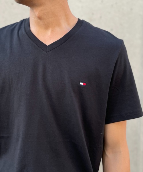 セール】【TOMMY HILFIGER】ワンポイント刺繍TEEシャツ