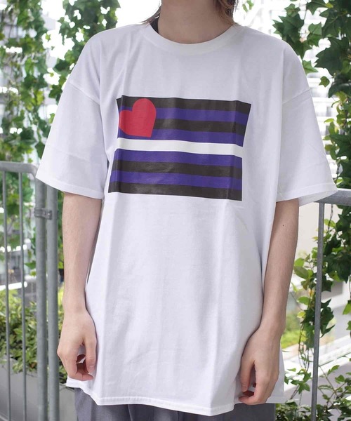 AFYF(エーエフワイエフ)の「AFYF GILDAN BODY# U LOVES T-SHIRTS/オーバーサイズ ギルダン プリントTシャツ(Tシャツ/カットソー・メンズ・その他3/その他7/その他11/その他14/その他1/その他5/その他9/その他2/その他6/その他10/その他13/その他/その他4/その他8/その他12/その他15・LARGE/XXX-LARGE)」の1枚目の写真
