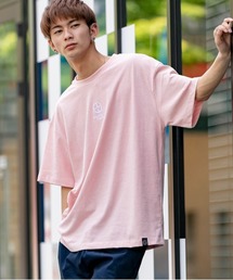 En serio TOKYO | 吸湿速乾機能ボディ/トレードマーク刺繍ロゴ/ルーズシルエットTシャツ(Tシャツ/カットソー)