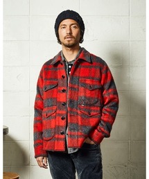 【中川大志さん着用】PLAID FUR WORK SHIRTS-TYPE JACKET