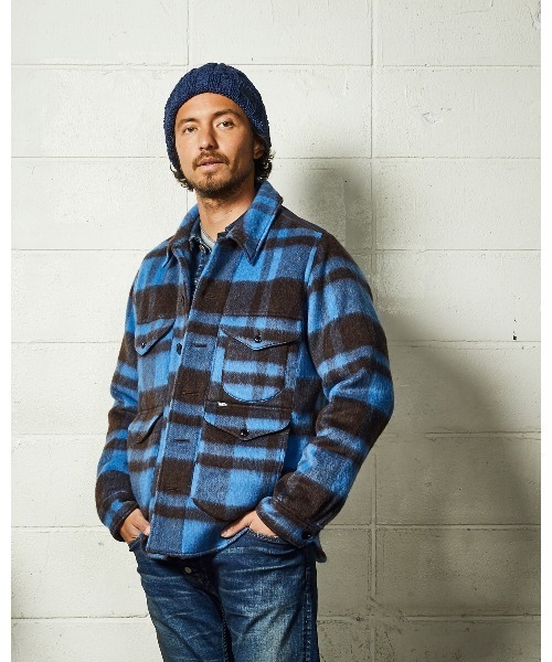 TMT（ティーエムティー）の「【中川大志さん着用】PLAID FUR WORK SHIRTS-TYPE JACKET（その他アウター・メンズ・ホワイト/レッド/ブルー・SMALL/MEDIUM/LARGE/X-LARGE）」の10枚目の写真