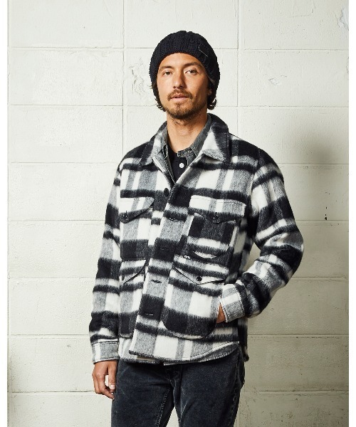 TMT（ティーエムティー）の「【中川大志さん着用】PLAID FUR WORK SHIRTS-TYPE JACKET（その他アウター・メンズ・ホワイト/レッド/ブルー・SMALL/MEDIUM/LARGE/X-LARGE）」の22枚目の写真