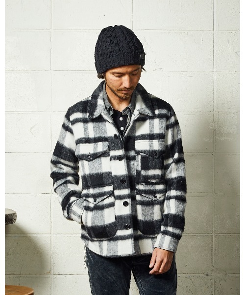 TMT（ティーエムティー）の「【中川大志さん着用】PLAID FUR WORK SHIRTS-TYPE JACKET（その他アウター・メンズ・ホワイト/レッド/ブルー・SMALL/MEDIUM/LARGE/X-LARGE）」の19枚目の写真