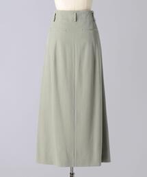 専用 ブラミンク バックジップトラペーズスカート BLAMINK（ブラミンク）の「バックジップトラぺーズスカート