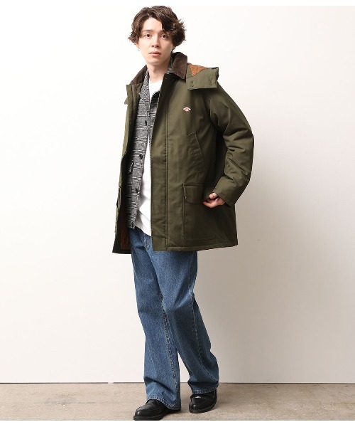 DANTON（ダントン）の「【DANTON/ダントン】プリマロフト中綿フード  