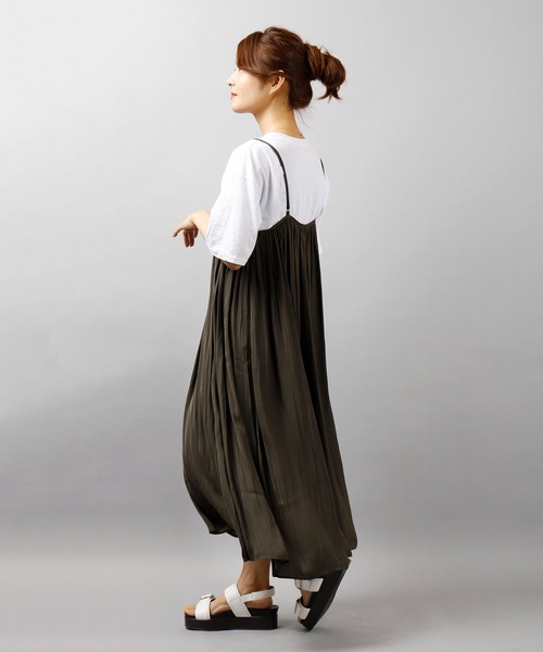 Anana Womens ワンピース Anana アナナ のファッション ワンピース タップリギャザージャンバースカート オールインワン セール