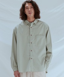 WYM LIDNM | 【WYM LIDNM】TENCEL/COTTON BASIC SHIRT(シャツ/ブラウス)