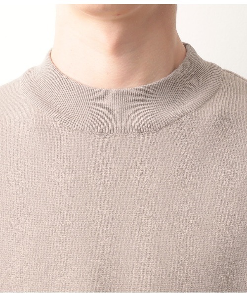 JUNRED（ジュンレッド）の「ミラノリブルーズモックニット（ニット/セーター・メンズ・ブラック/ダークブラウン/ライトグリーン/ベージュ系その他2/ラベンダー・M/L）」の18枚目の写真