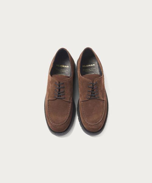 KLEMAN(クレマン)の「【別注】 <KLEMAN(クレマン)> FRODA BRSUEDE/シューズ(ドレスシューズ・メンズ・ダークブラウン・40/41/42/43)」の6枚目の写真