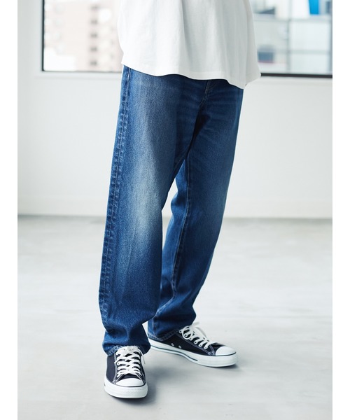 CRAFT STANDARD BOUTIQUE（クラフトスタンダードブティック）の「ストレートデニムパンツ●（デニムパンツ・メンズ・インディゴブルー・LL/M/L）」の10枚目の写真