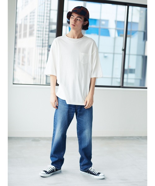 CRAFT STANDARD BOUTIQUE（クラフトスタンダードブティック）の「ストレートデニムパンツ●（デニムパンツ・メンズ・インディゴブルー・LL/M/L）」の7枚目の写真