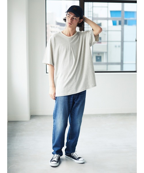 CRAFT STANDARD BOUTIQUE（クラフトスタンダードブティック）の「ストレートデニムパンツ●（デニムパンツ・メンズ・インディゴブルー・LL/M/L）」の6枚目の写真