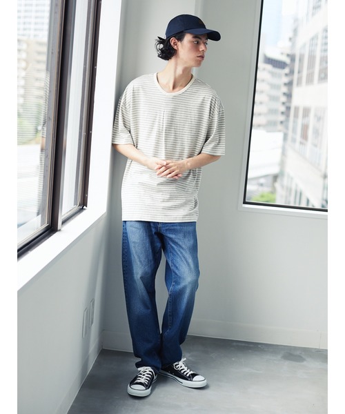 CRAFT STANDARD BOUTIQUE（クラフトスタンダードブティック）の「ストレートデニムパンツ●（デニムパンツ・メンズ・インディゴブルー・LL/M/L）」の5枚目の写真