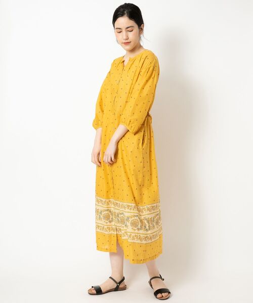 お得な特別割引価格 Nimes ニーム のファッション Francaise ワンピース ドレス Maroc プリントワンピース ワンピース プリントワンピース Nfg3040 を購入できます La Le
