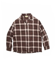 pennys オンブレオープンカラーシャツ PENNEY'S（ペニーズ）】オンブレ CHECK OPEN SHIRTS 長袖シャツ