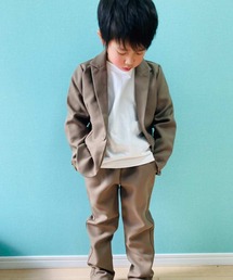 THE CASUAL（カジュアル）の「テーラードジャケット パンツ 2ピース セットアップ キッズ（テーラードジャケット・キッズ）」
