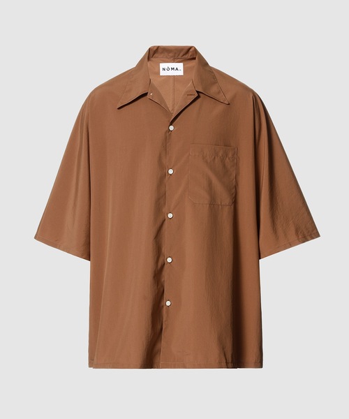 NOMA t.d. N Story Shirt 半袖シャツ ブラック NOMA t.d.］N Story Shirts