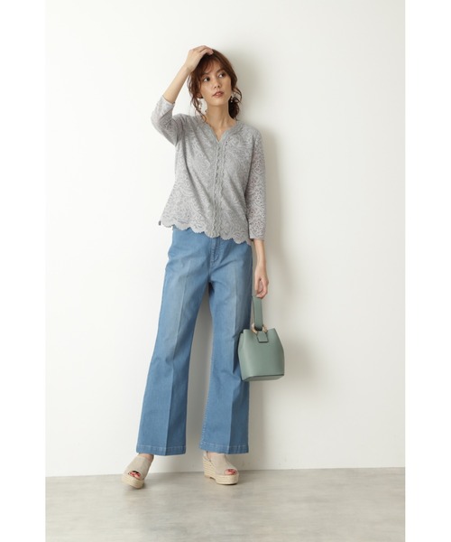 「JILL STUART」 長袖ブラウス SMALL グレー レディース JILL STUART 「JILL STUART」 長袖ブラウス SMALL グレー