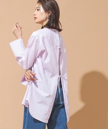 BEAMS LIGHTS | BEAMS LIGHTS / バック リボン タイプライター ブラウス(シャツ/ブラウス)