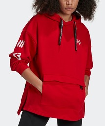 adidas originals▽バレンタインフーディ ベロアパーカー adidas（アディダス）の「バレンタインデー パーカー