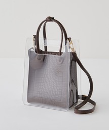 natural couture | PVC*合皮2個セットトートバッグ(トートバッグ)