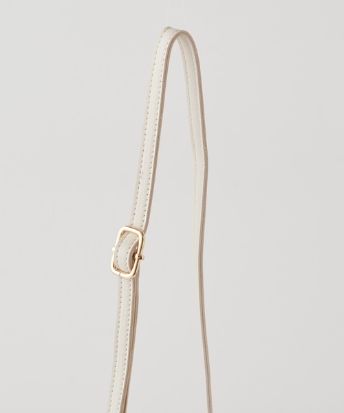 natural couture(ナチュラルクチュール)の「PVC*合皮2個セットトートバッグ(トートバッグ・レディース・アイボリー/ブラウン/ミント・FREE)」の17枚目の写真