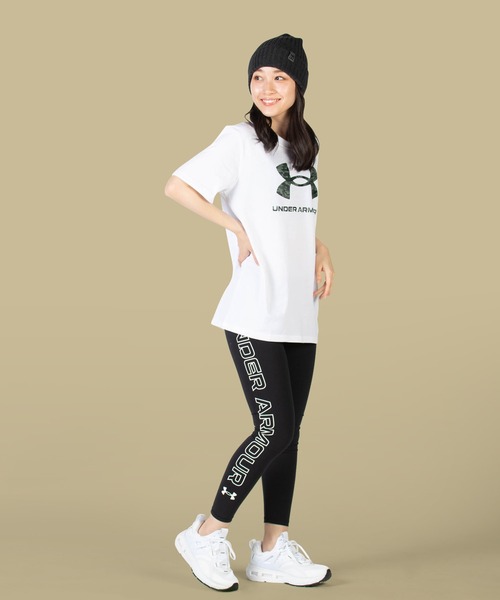 UNDER ARMOUR（アンダーアーマー）の「UA[ABC] カモ ビッグロゴ ショートスリーブ（トレーニング/MEN）（Tシャツ/カットソー・メンズ・ホワイト/ネイビー/ブラック・XXL/MD/3XL/XL/LG/SM）」の13枚目の写真