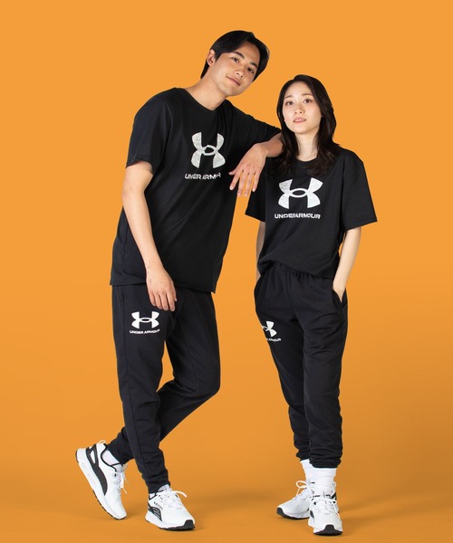 UNDER ARMOUR（アンダーアーマー）の「UA[ABC] カモ ビッグロゴ ショートスリーブ（トレーニング/MEN）（Tシャツ/カットソー・メンズ・ホワイト/ネイビー/ブラック・XXL/MD/3XL/XL/LG/SM）」の14枚目の写真