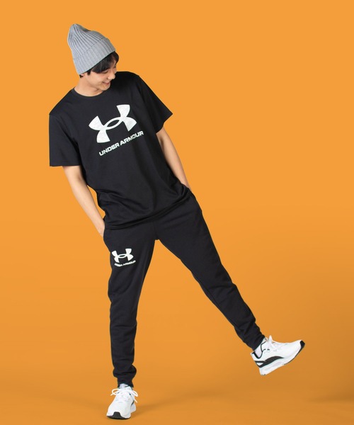 UNDER ARMOUR（アンダーアーマー）の「UA[ABC] カモ ビッグロゴ ショートスリーブ（トレーニング/MEN）（Tシャツ/カットソー・メンズ・ホワイト/ネイビー/ブラック・XXL/MD/3XL/XL/LG/SM）」の15枚目の写真