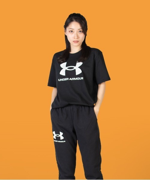 UNDER ARMOUR（アンダーアーマー）の「UA[ABC] カモ ビッグロゴ ショートスリーブ（トレーニング/MEN）（Tシャツ/カットソー・メンズ・ホワイト/ネイビー/ブラック・XXL/MD/3XL/XL/LG/SM）」の17枚目の写真