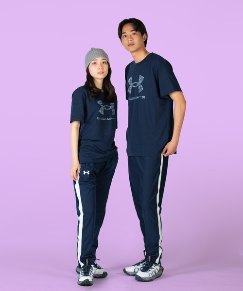 UNDER ARMOUR（アンダーアーマー）の「UA[ABC] カモ ビッグロゴ ショートスリーブ（トレーニング/MEN）（Tシャツ/カットソー・メンズ・ホワイト/ネイビー/ブラック・XXL/MD/3XL/XL/LG/SM）」の19枚目の写真