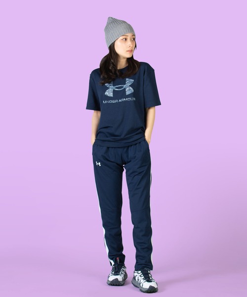 UNDER ARMOUR（アンダーアーマー）の「UA[ABC] カモ ビッグロゴ ショートスリーブ（トレーニング/MEN）（Tシャツ/カットソー・メンズ・ホワイト/ネイビー/ブラック・XXL/MD/3XL/XL/LG/SM）」の20枚目の写真