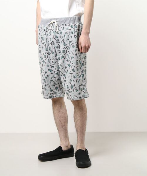 GGD（ジージーディー）の「柄ショーツ（その他パンツ・メンズ・ブルー/グレー/グレー系その他/ブルー系その他/グリーン/グレー系その他2/ブルー系その他2/レッド・L/LL/M）」の2枚目の写真