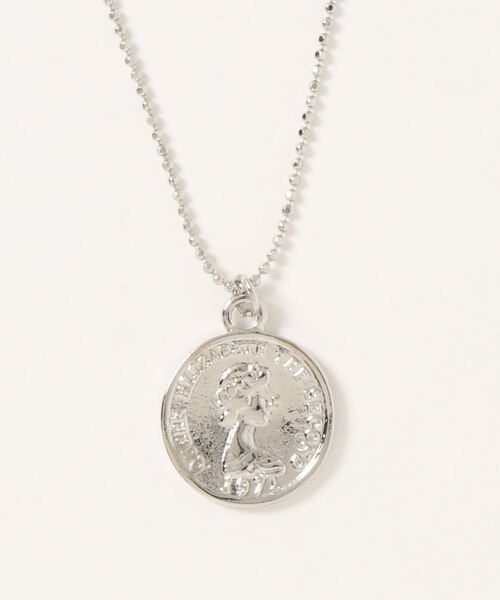 Te chichi(テチチ)の「ボールチェーンコインネックレス(ネックレス・レディース・シルバー/ゴールド・フリ-)」の1枚目の写真