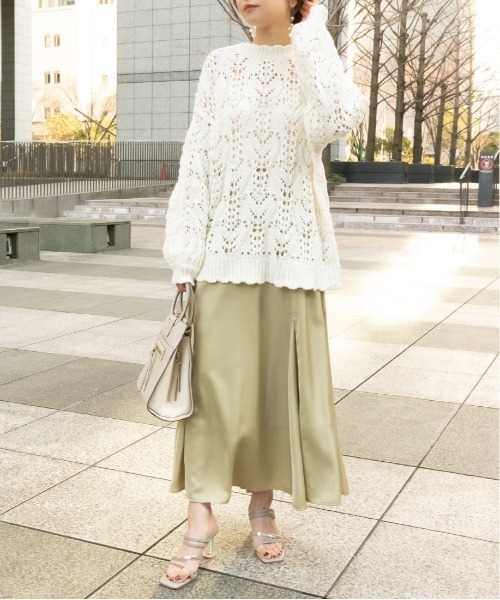 RANDA（ランダ）の「メタリックストラップミュールサンダル（サンダル・レディース・グレー/オレンジ/アイボリー・S/LL/L/M）」の9枚目の写真