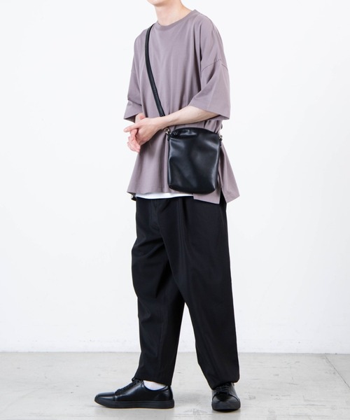 WEGO（ウィゴー）の「WEGO/コンパクトコットンワイドルーズ半袖Tシャツ（Tシャツ/カットソー・メンズ・ブラウン/スミクロ/ベージュ/グリーン/ホワイト・LARGE/SMALL/MEDIUM）」の18枚目の写真