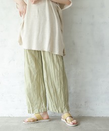 studio CLIP | コットンレーヨンブロードワッシャーパンツ(その他パンツ)